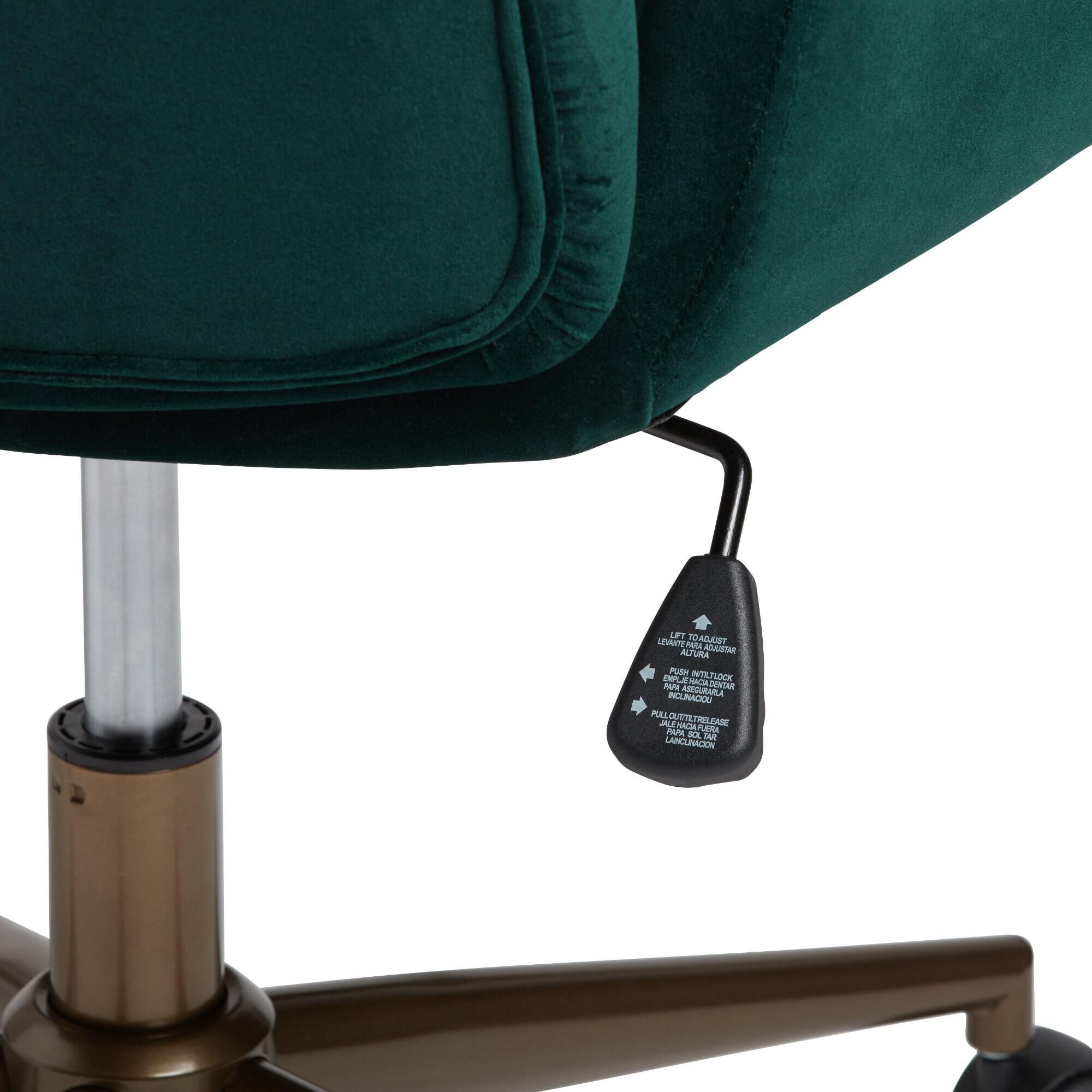Green velvet chair world market best sale
