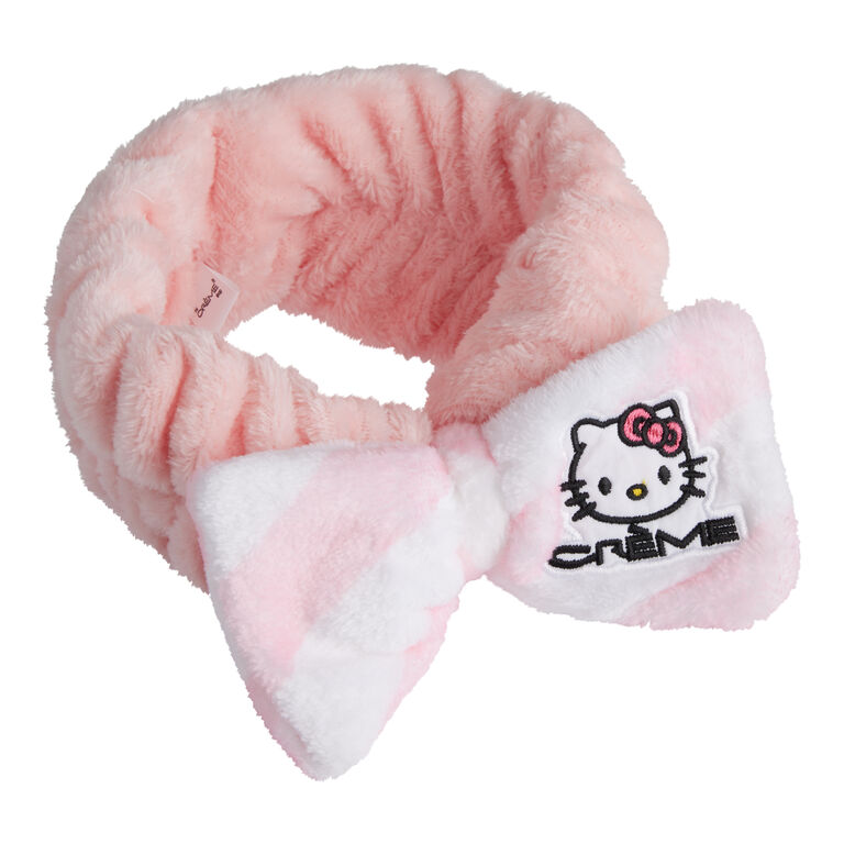 Creme Shop Hello Kitty Plush Spa Headband with Bow image number 2