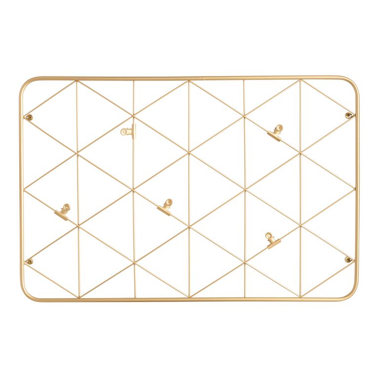 Gold Wire Photo Clip Wall Frame image number 2