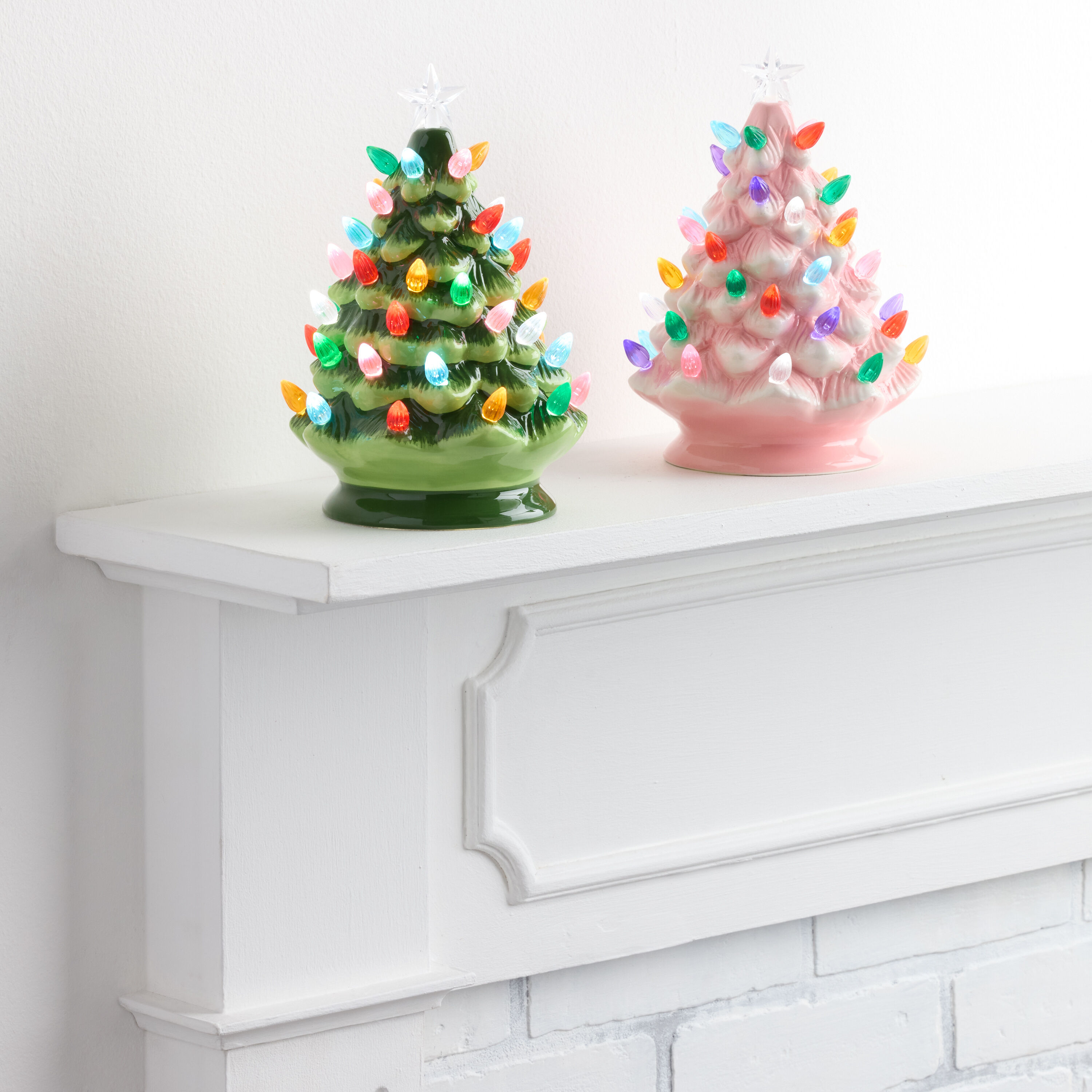 Retro Ceramic Tree LED Light Up Decor image number 0