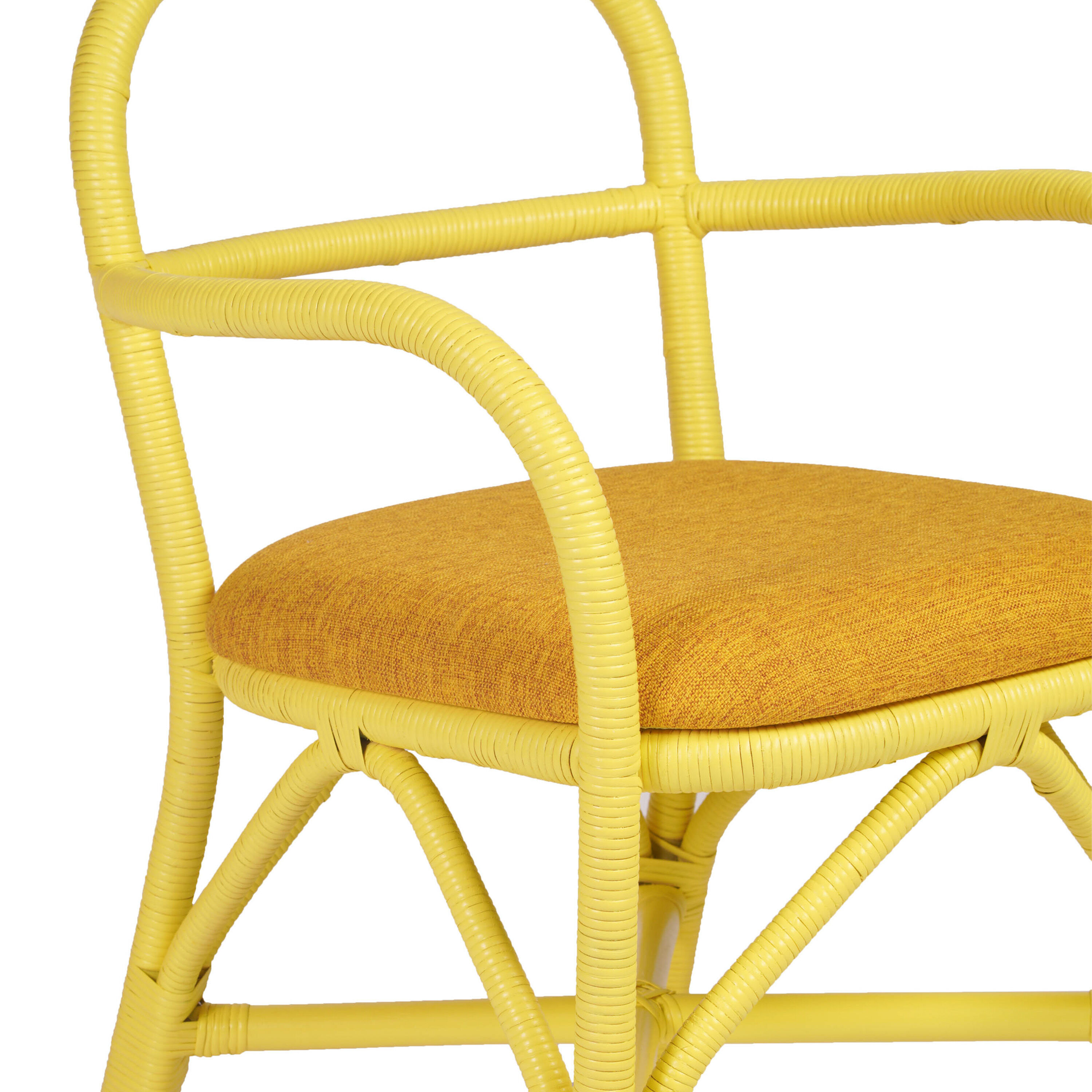 World market discount yellow chair