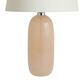 Phoebe Blush Blown Art Glass Table Lamp Base image number 0
