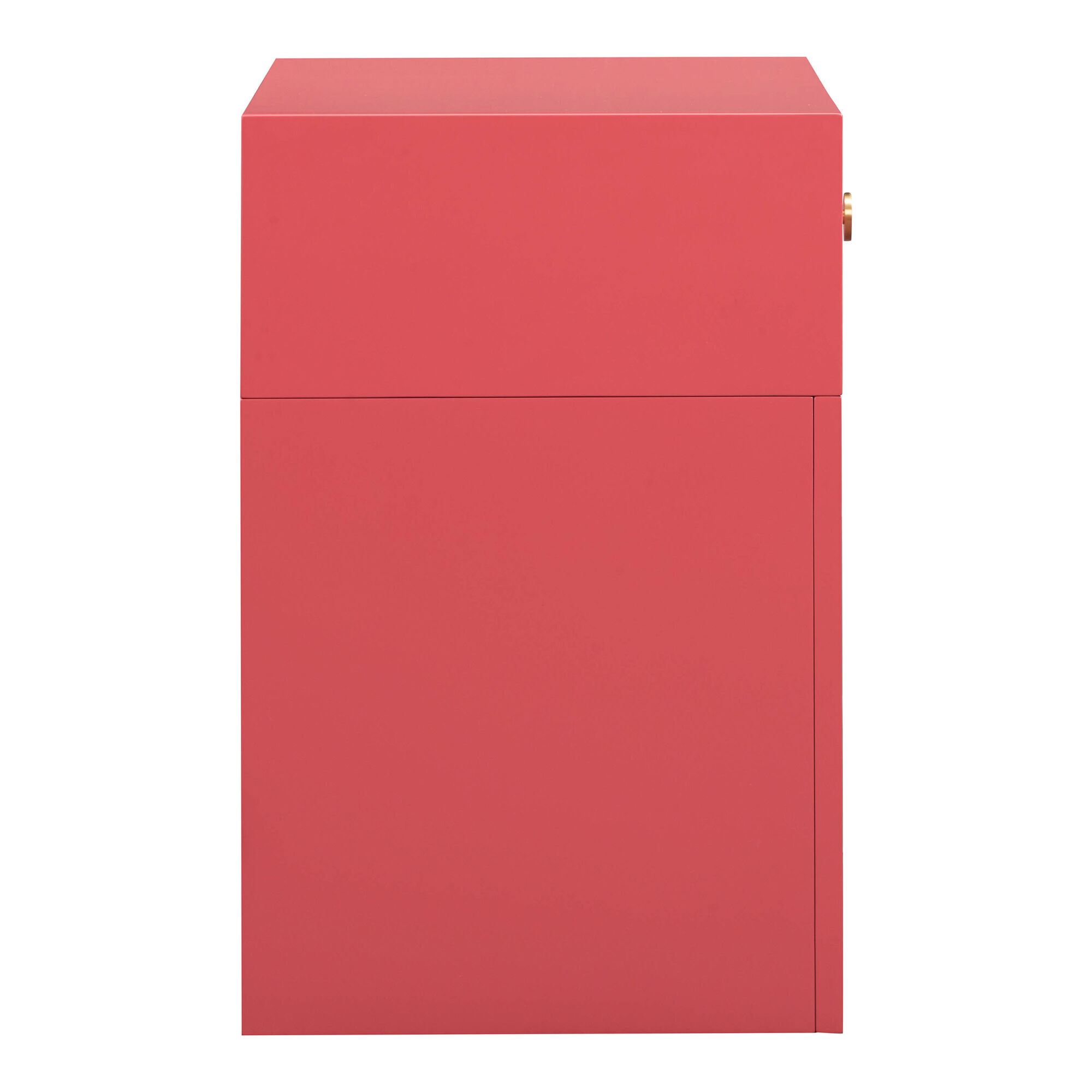 Helston Wood and Rattan Art Deco Nightstand with Drawer image number 3