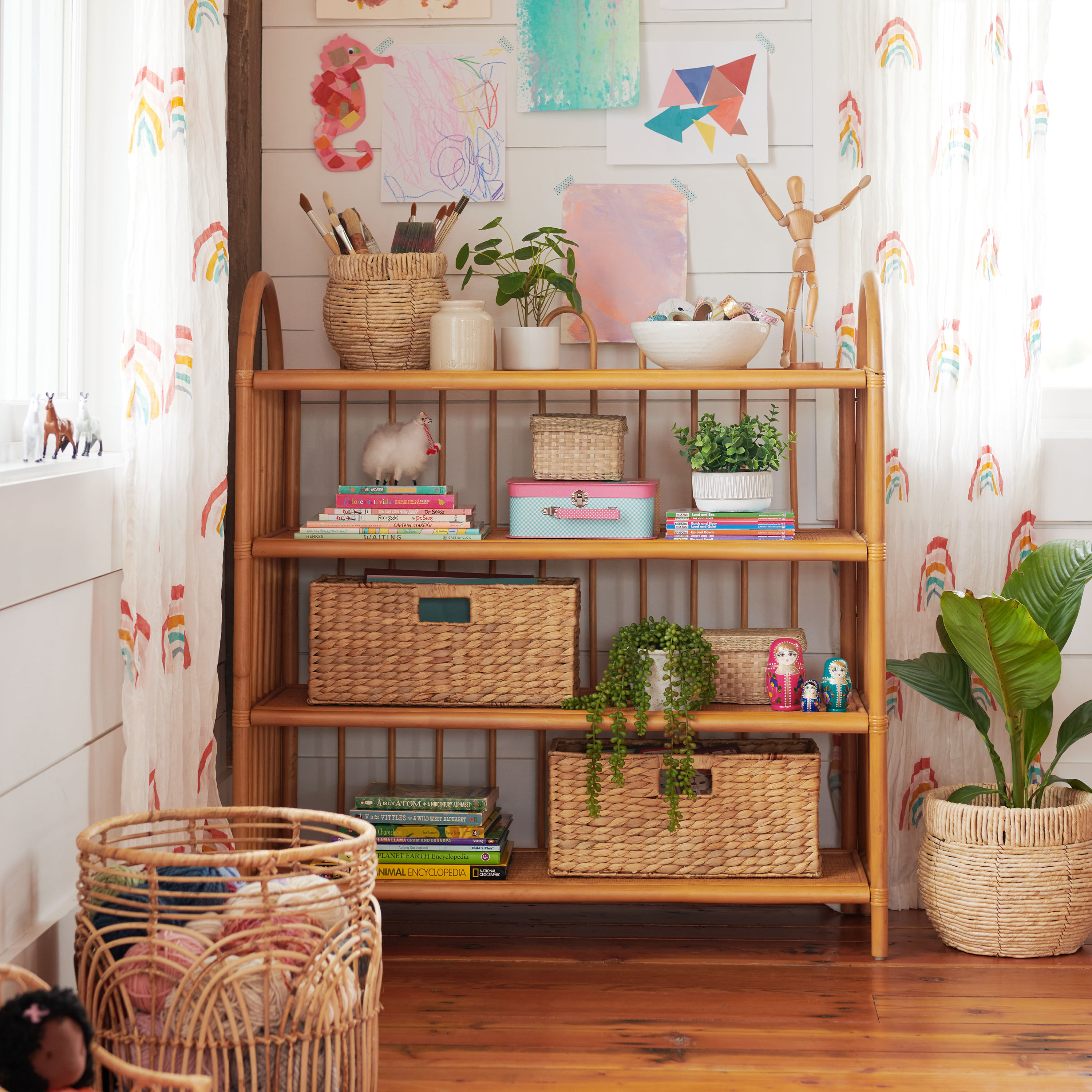 Farmhouse bookshelf clearance world market