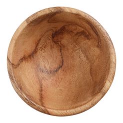 Mini Wood Prep Bowls Set Of 4