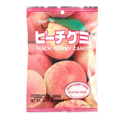 Kasugai Peach Gummy Candy Kasugai Peach Gummy Candy