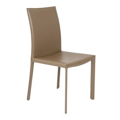 Waylon Regenerated Leather Dining Chair 2 Piece Set