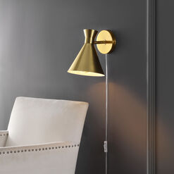 Victoire Metal Double Cone Wall Sconce