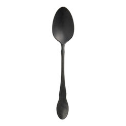 Raven Matte Black Teaspoon