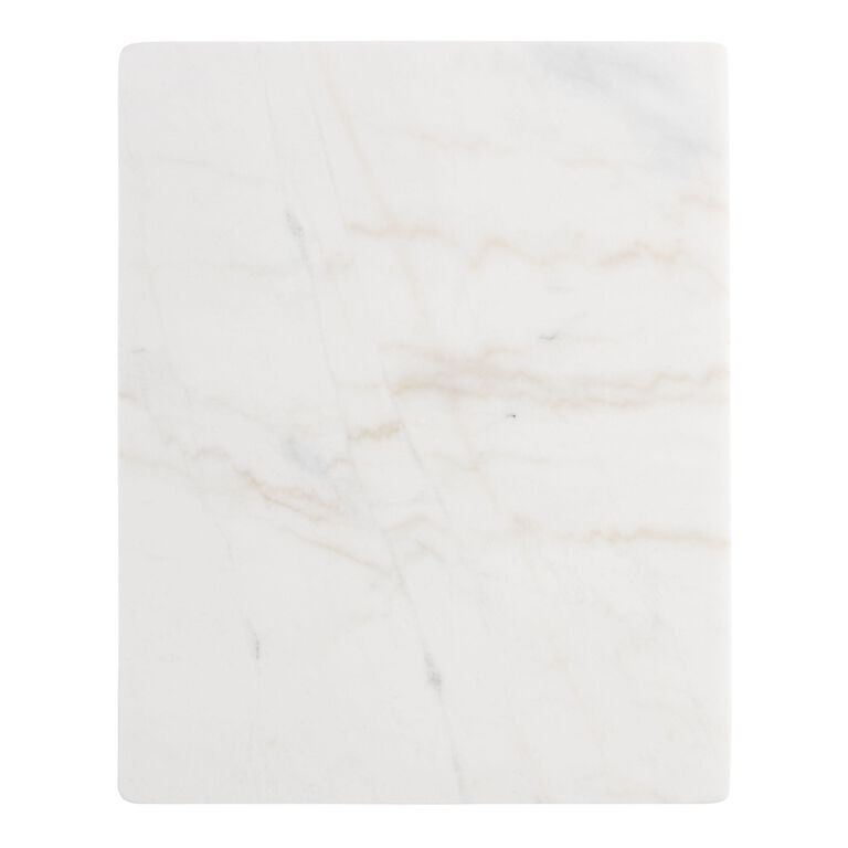 White Marble Pastry Board image number 1