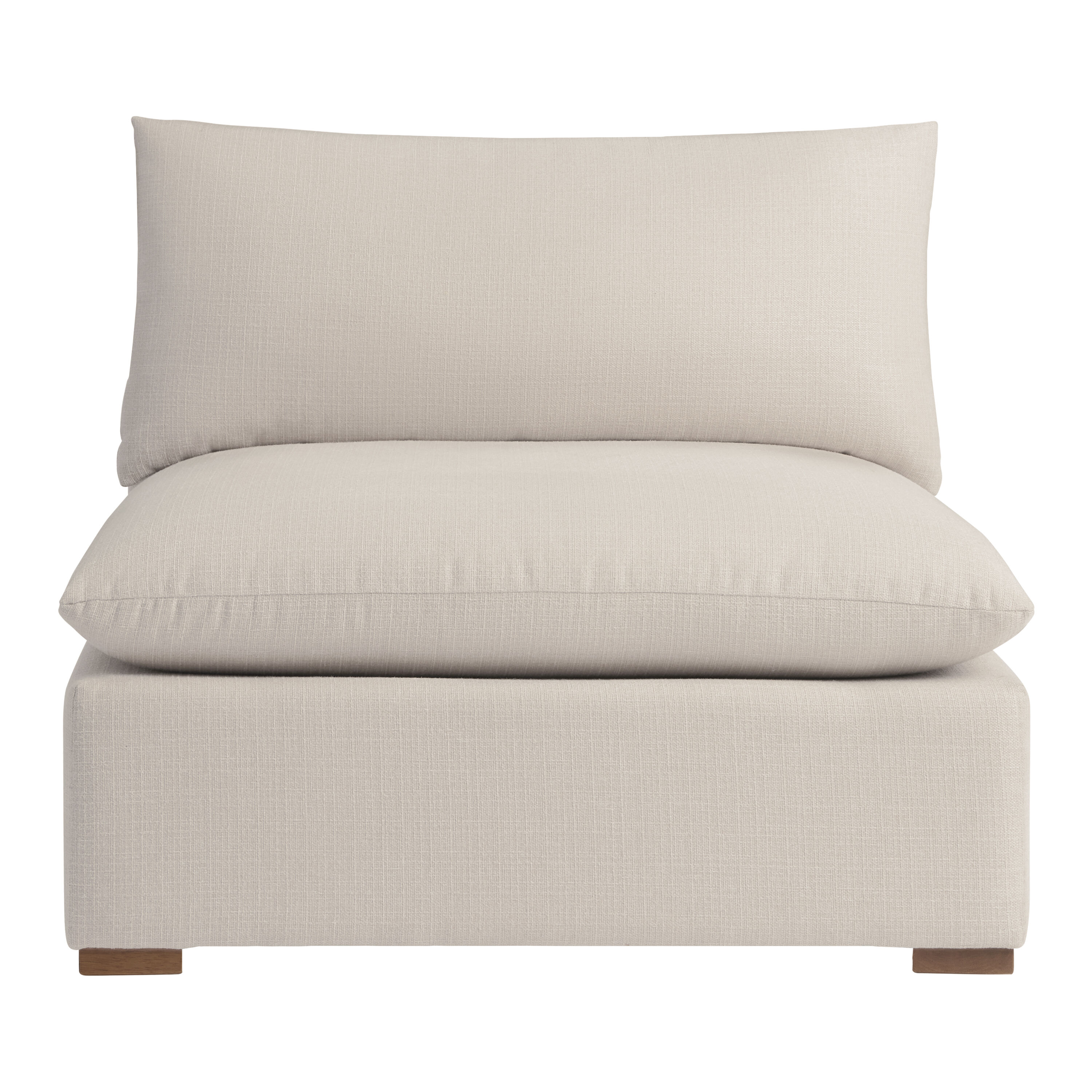 World market armless chair discount