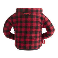Puffin Drinkware Red Flannel Lumberjack Drink Sleeve
