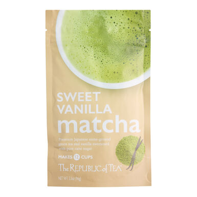 The Republic of Tea Sweet Vanilla Matcha Powder The Republic of Tea Sweet Vanilla Matcha Powder