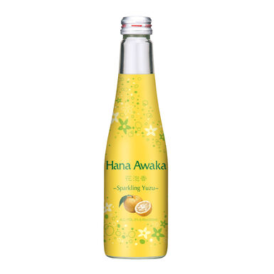 Ozeki Hana Awaka Sparkling Yuzu Sake  Ozeki Hana Awaka Sparkling Yuzu Sake