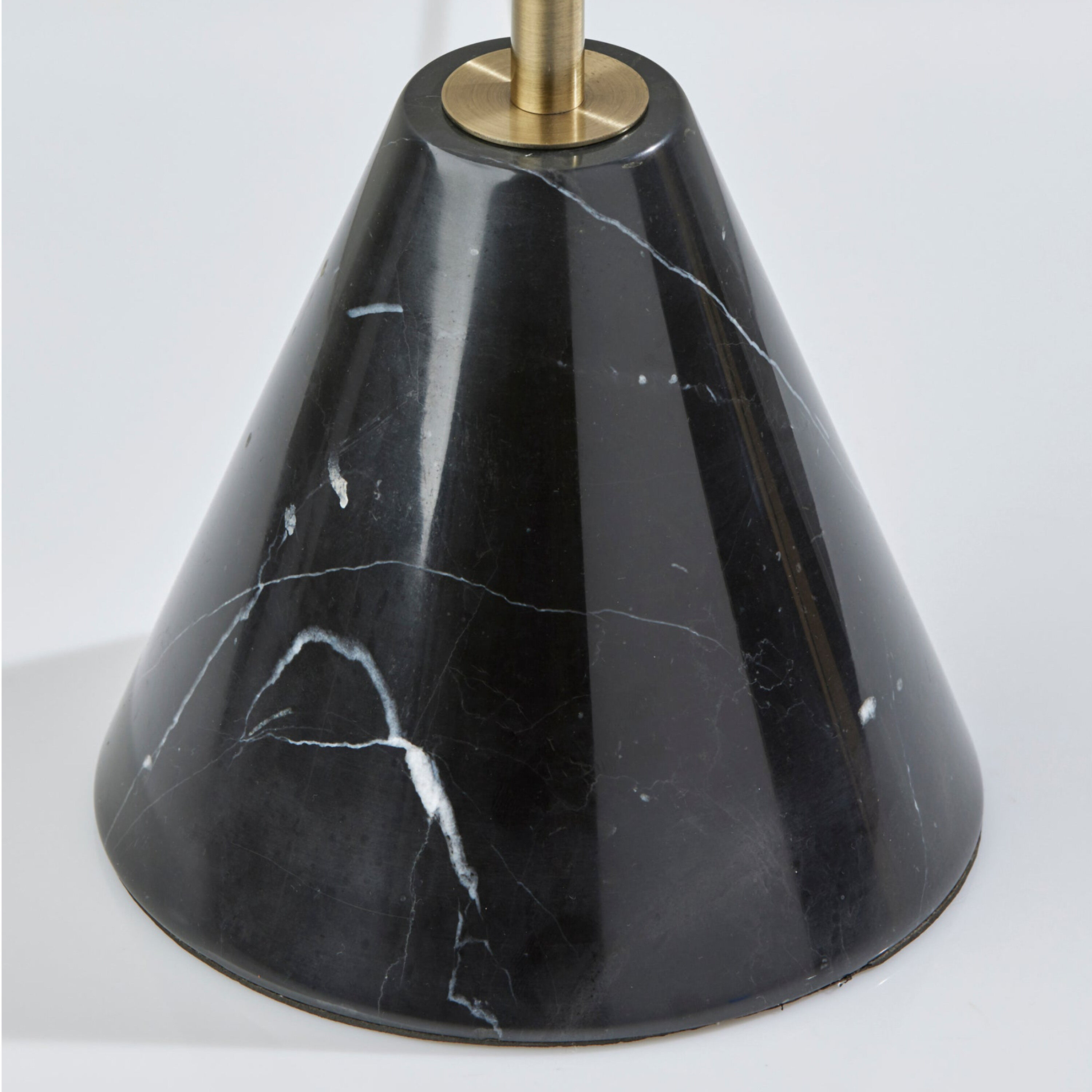 Black marble lamp clearance
