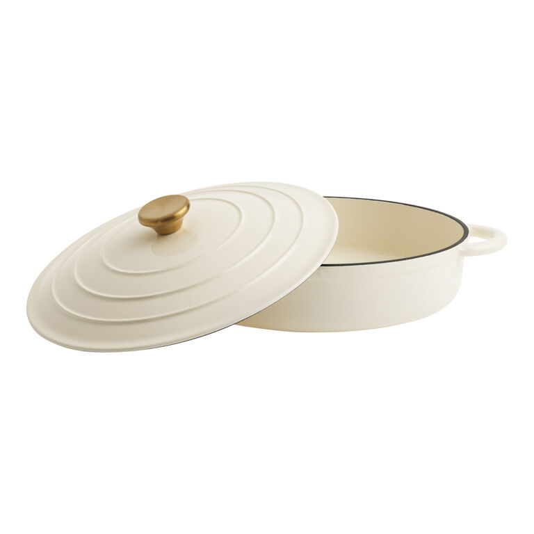 Enamel Cast Iron Braiser 4 Quart image number 3