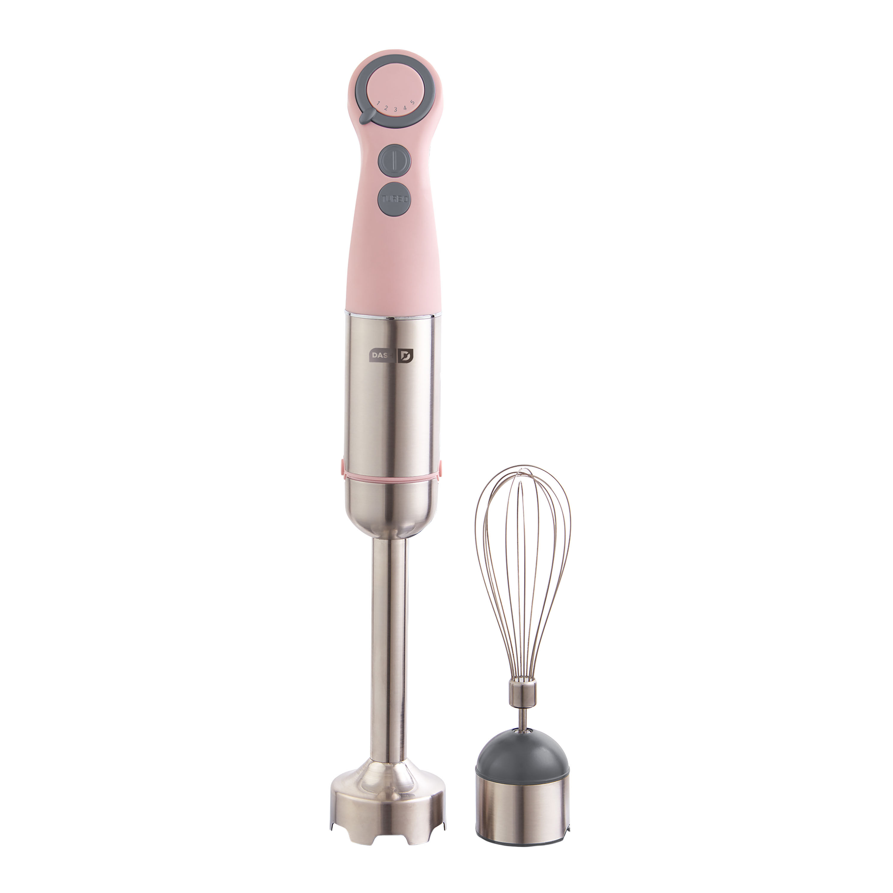 Dash Chef Series Pink Stainless Steel Hand Blender image number 0