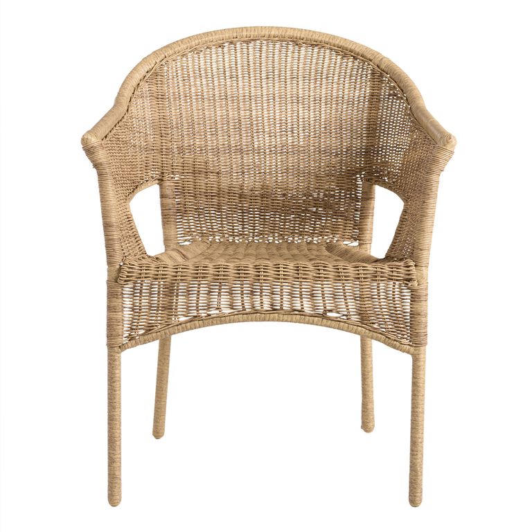 All Weather Wicker Outdoor Tub Chair Set of 2 image number 2