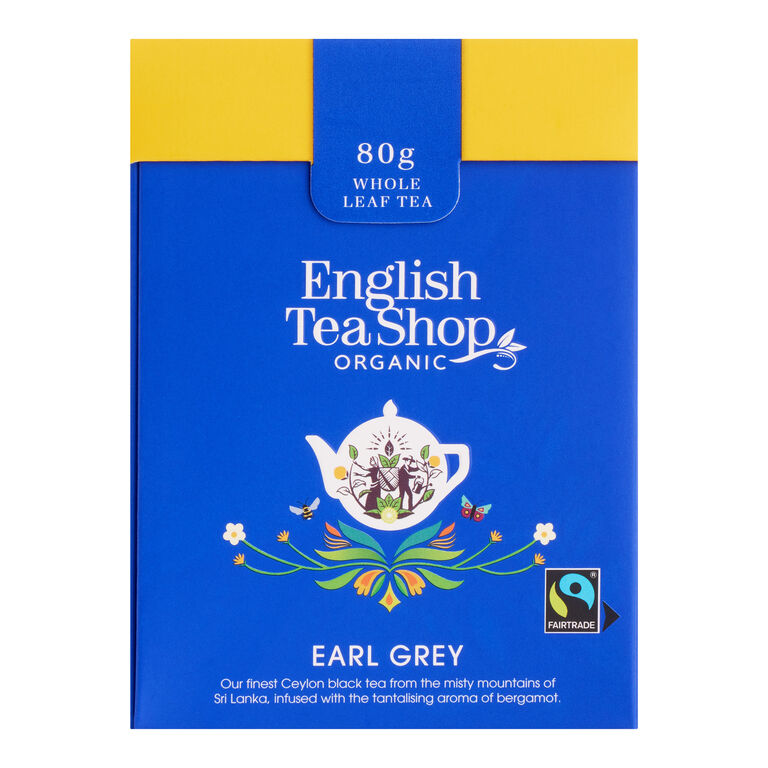 Organic　Grey　Earl　World　Shop　English　Market　Leaf　Tea　Loose　Tea