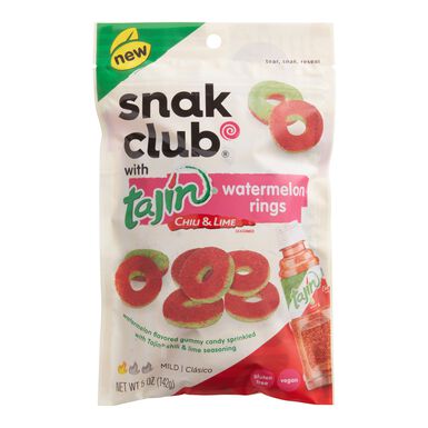 Snak Club Tajin Chili and Lime Watermelon Rings Set of 2 Snak Club Tajin Chili and Lime Watermelon Rings Set of 2