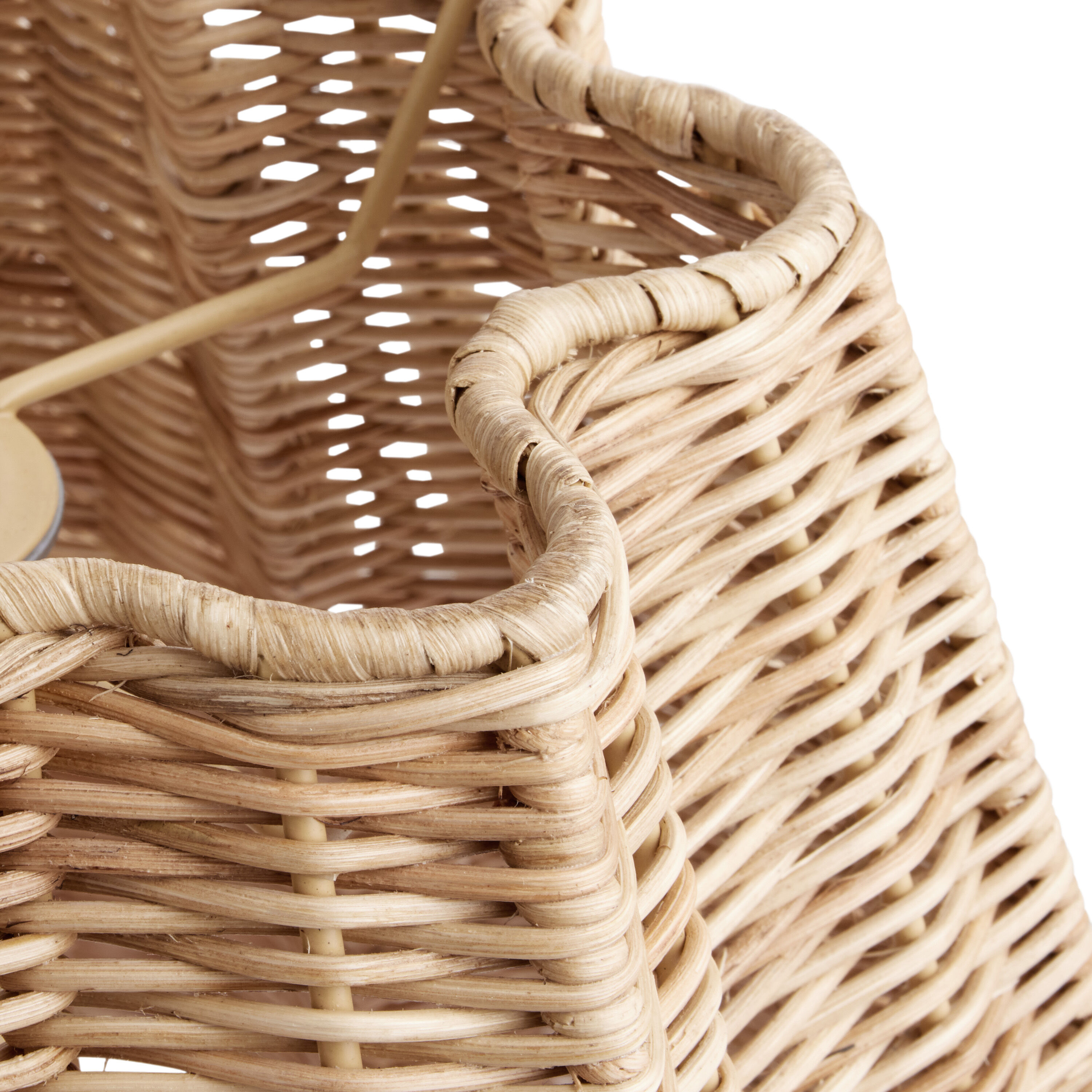 Paloma Natural Rattan Scalloped Pendant Shade World Market