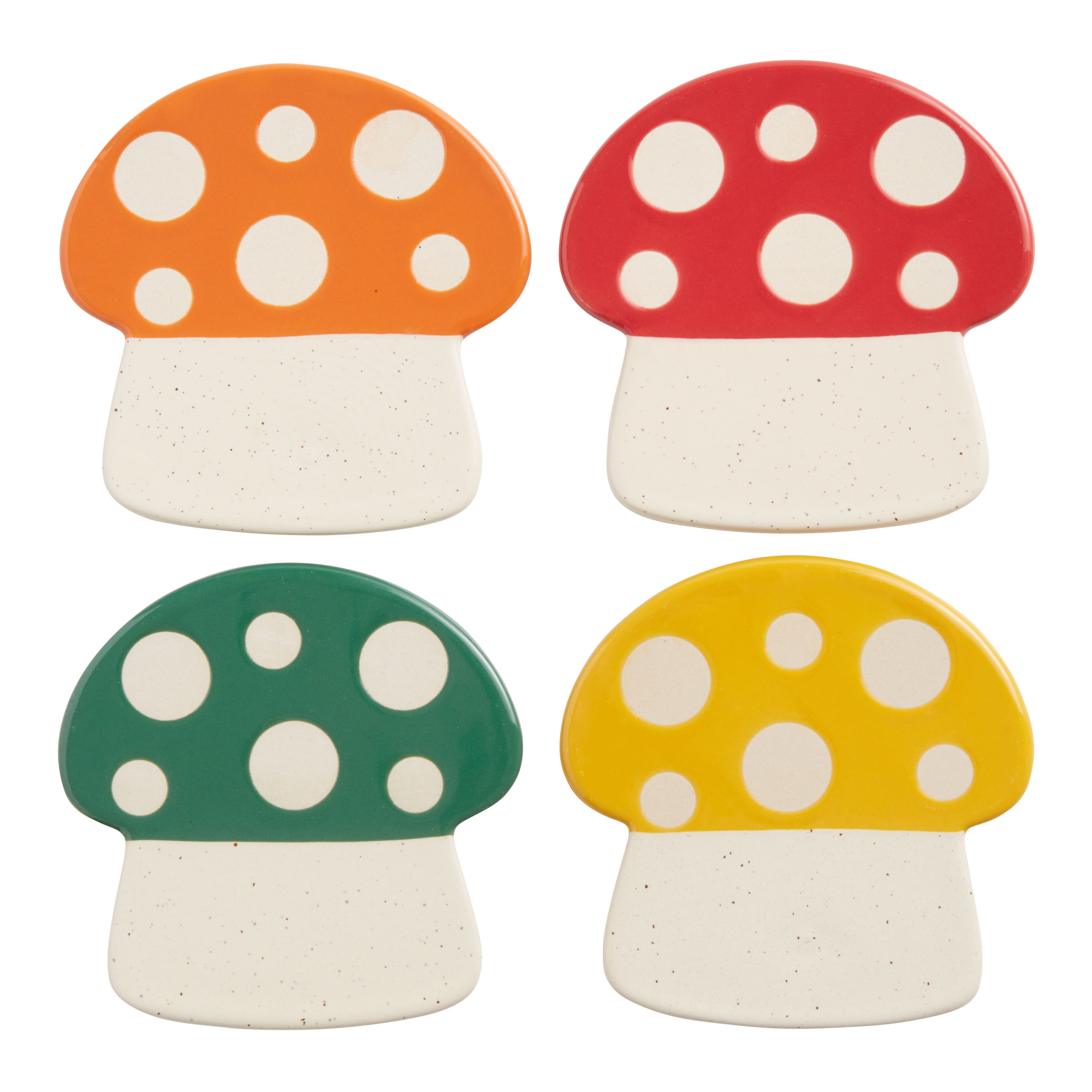Stoneware drink coasters store