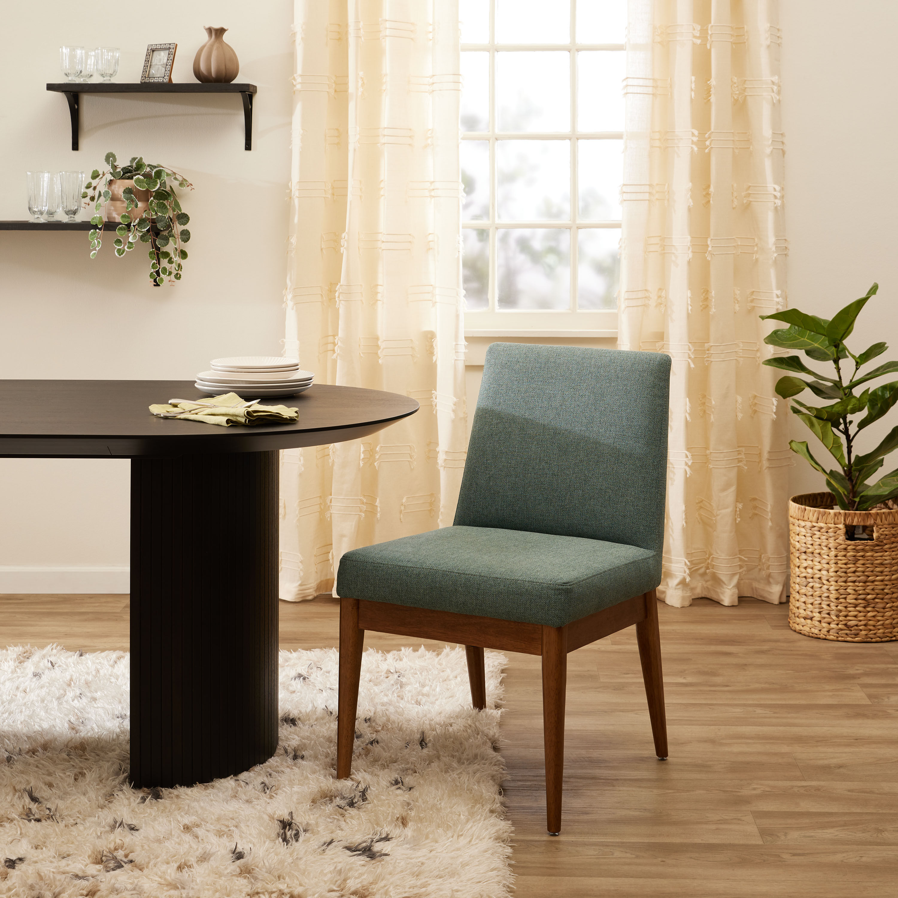 Cheap upholstered dining chairs sales
