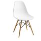 White Molded Evie Dining Chair Set Of 2 image number 0