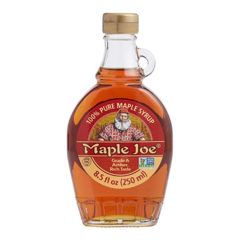 12 oz Maple Syrup Gingerbread Man Bottle Returning Item New Design