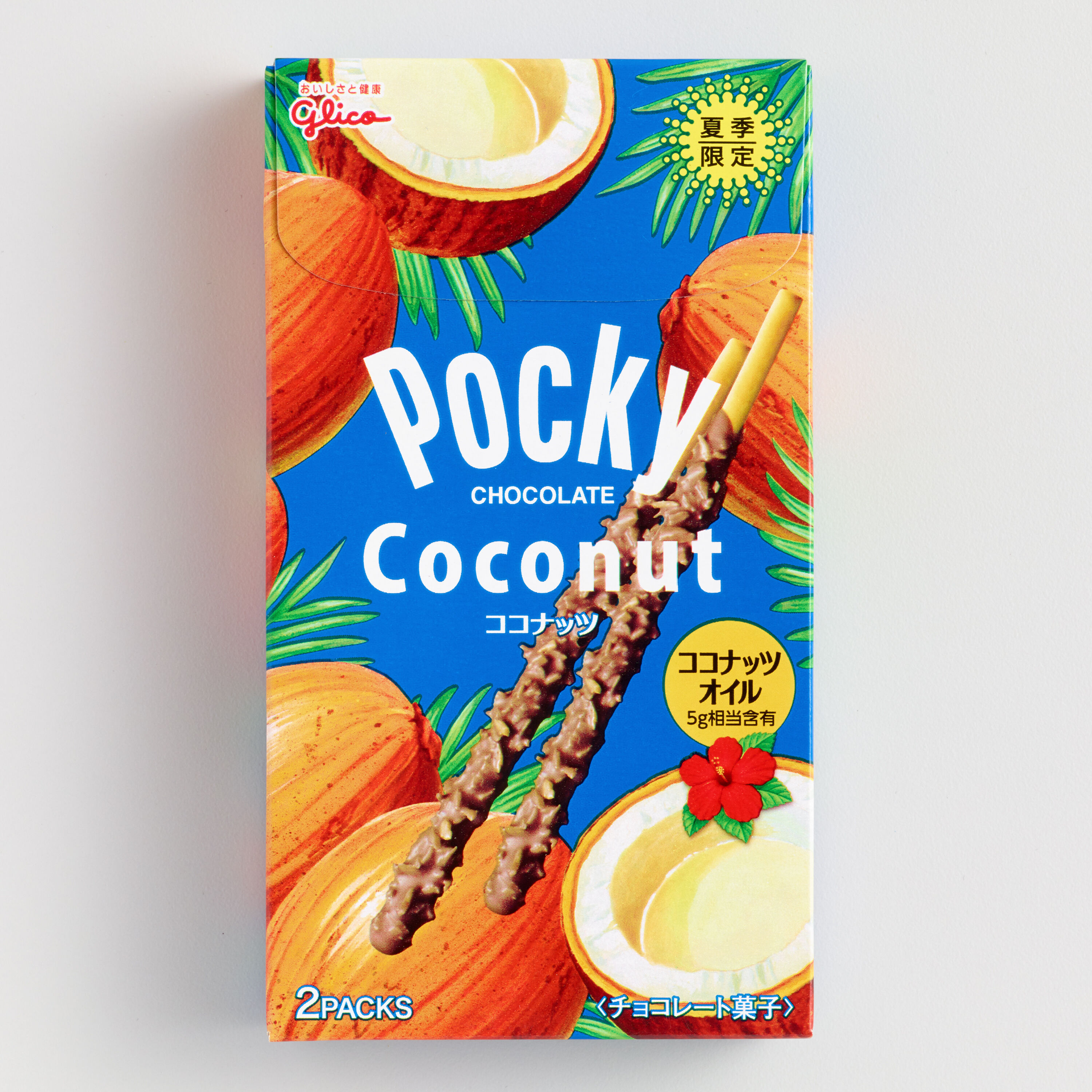 Pocky Chocolate Coconut Biscuit Sticks image number 0