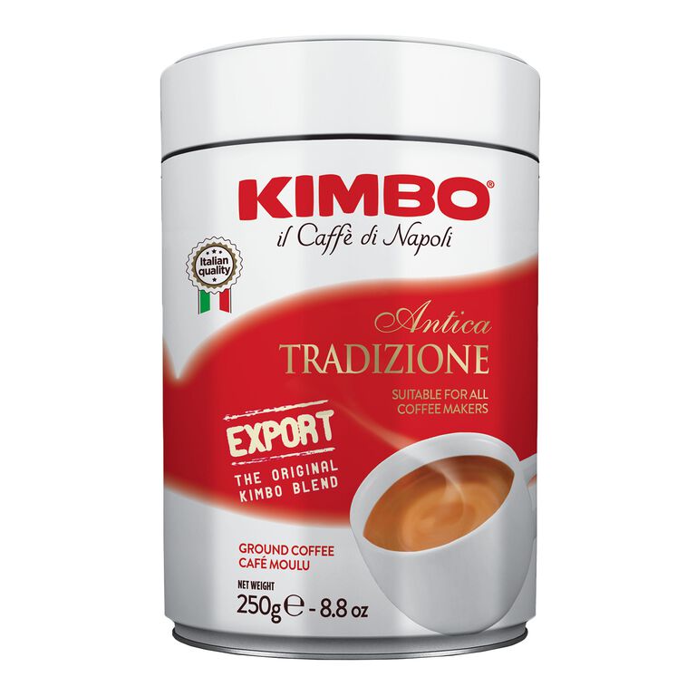 Kimbo Antica Tradizione Ground Coffee Tin - World Market