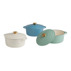 World Market Enameled Cast Iron Cookware Collection