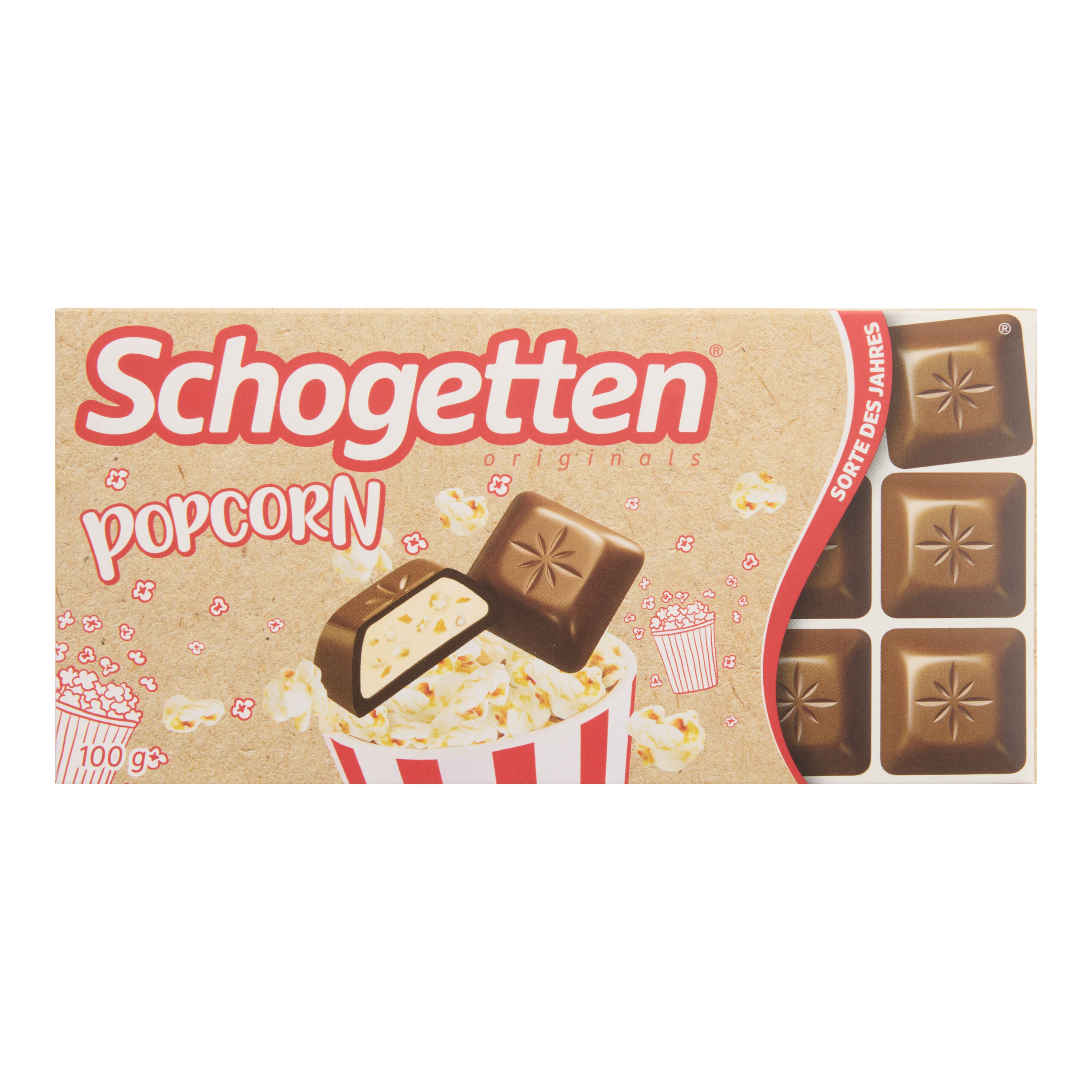 Schogetten Popcorn Milk Chocolate Bar image number 0