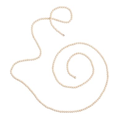 Natural Wood Bead Garland Natural Wood Bead Garland