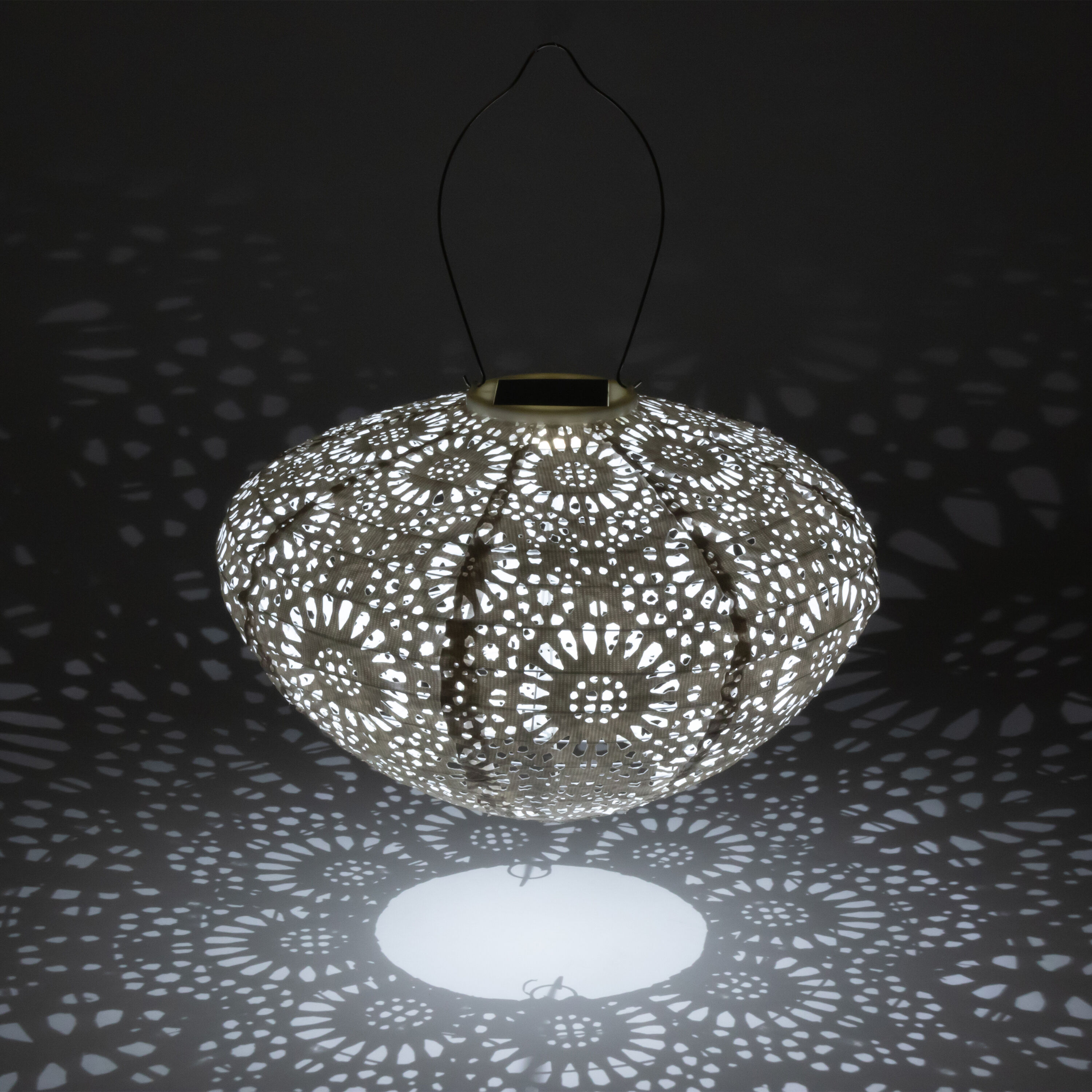 Lace solar lantern deals