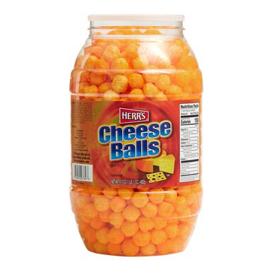 Herr's Cheese Balls Barrel Herr's Cheese Balls Barrel