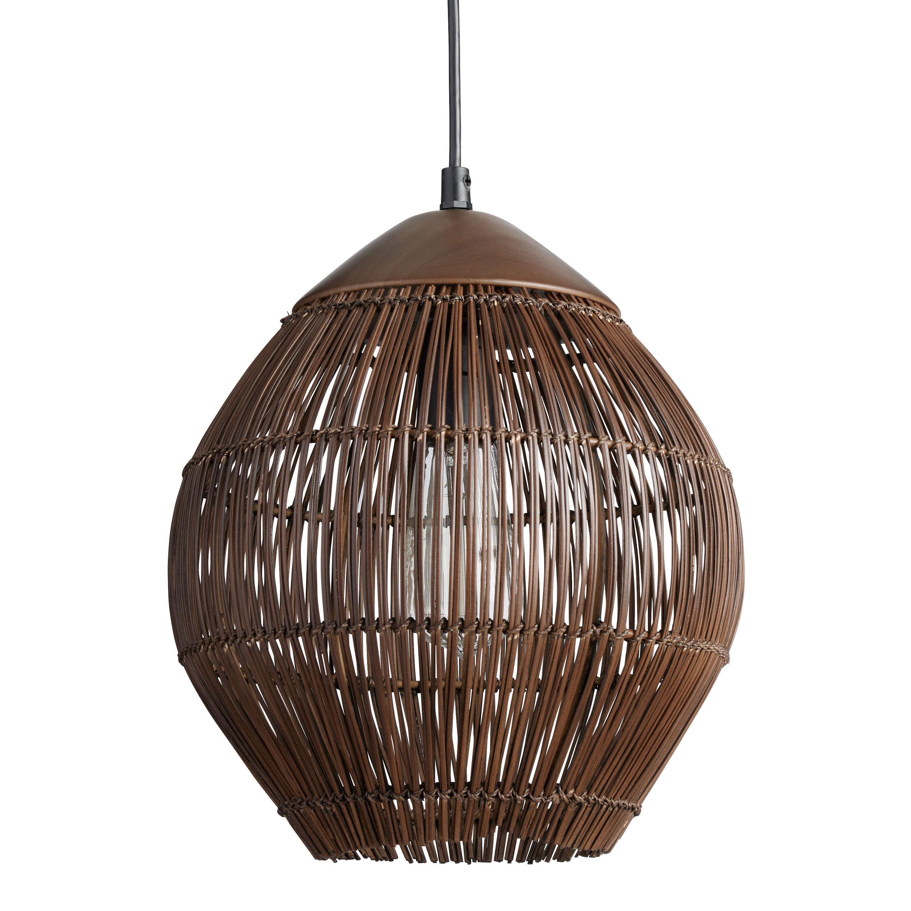 World market rattan cheap lamp shade