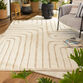Elon Undyed Modern Geometric Wool Washable Area Rug image number 1