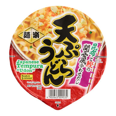 Menraku Tempura Udon Noodle Soup Bowl Menraku Tempura Udon Noodle Soup Bowl
