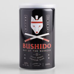 Bushido Way of the Warrior Sake 180ml Can