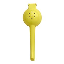 Yellow Metal Handheld Lemon Juicer