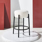 Barlow Metal and Boucle Backless Upholstered Counter Stool image number 1