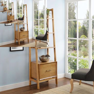 James Small Wood Mid Century Etagere Shelf James Small Wood Mid Century Etagere Shelf