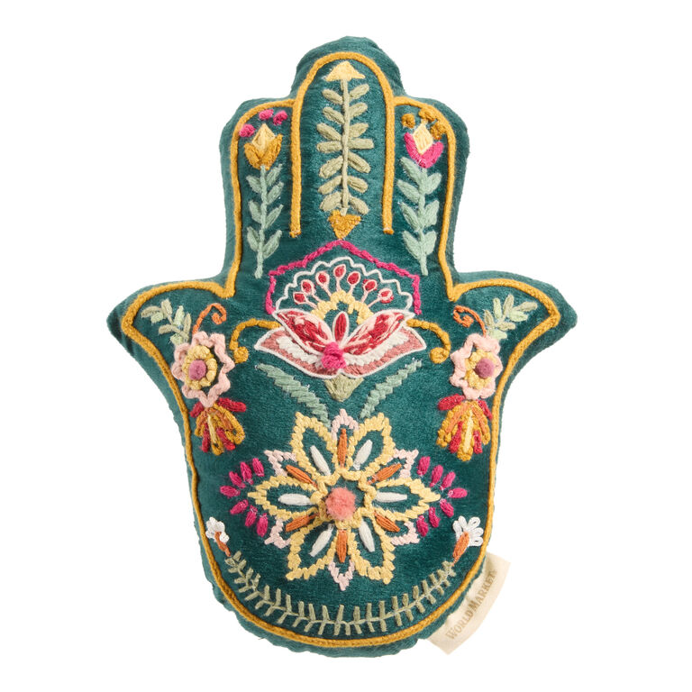 Multicolored Dark Hamsa Necklace Multicolored Dark Hamsa Necklace