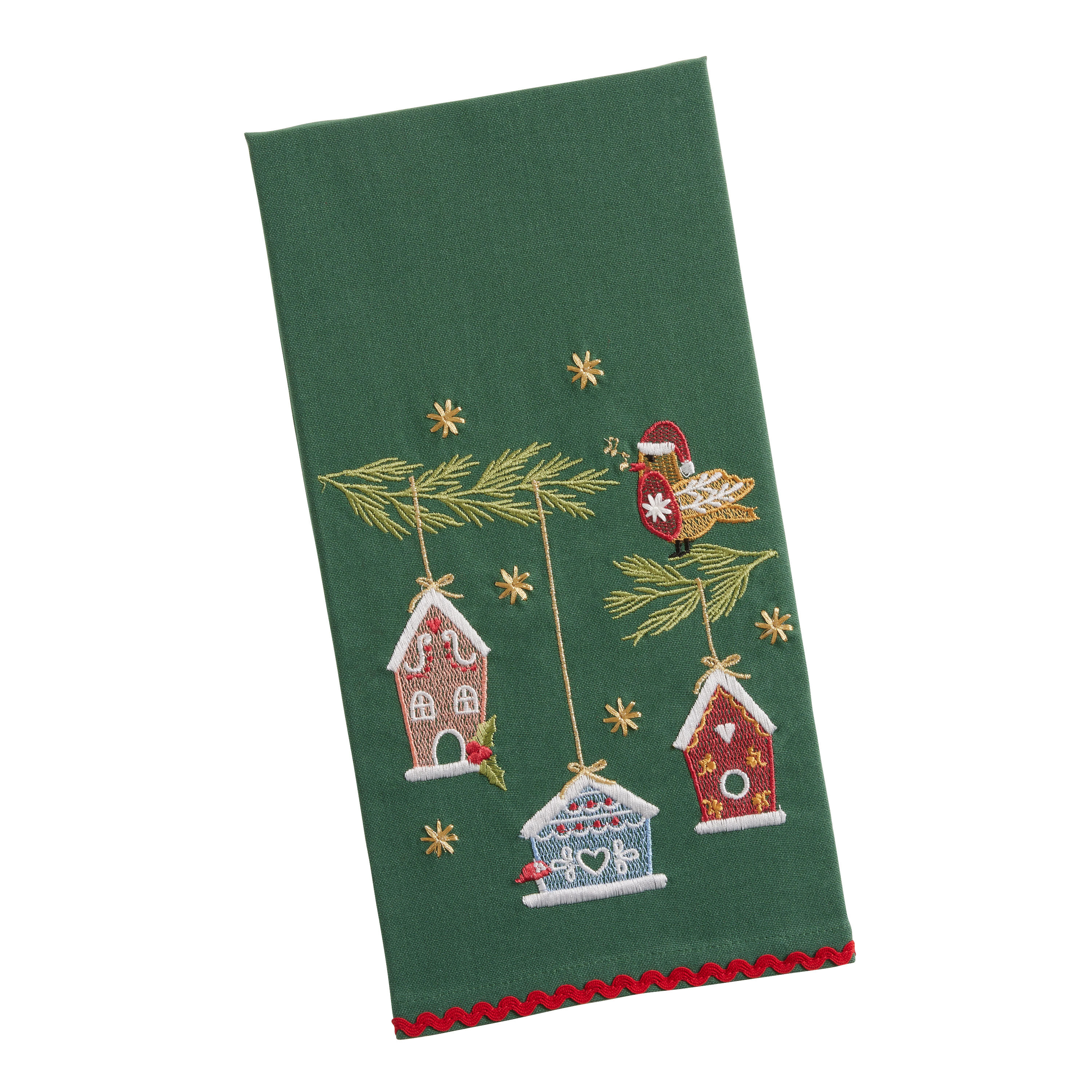 Green christmas hand towels new arrivals