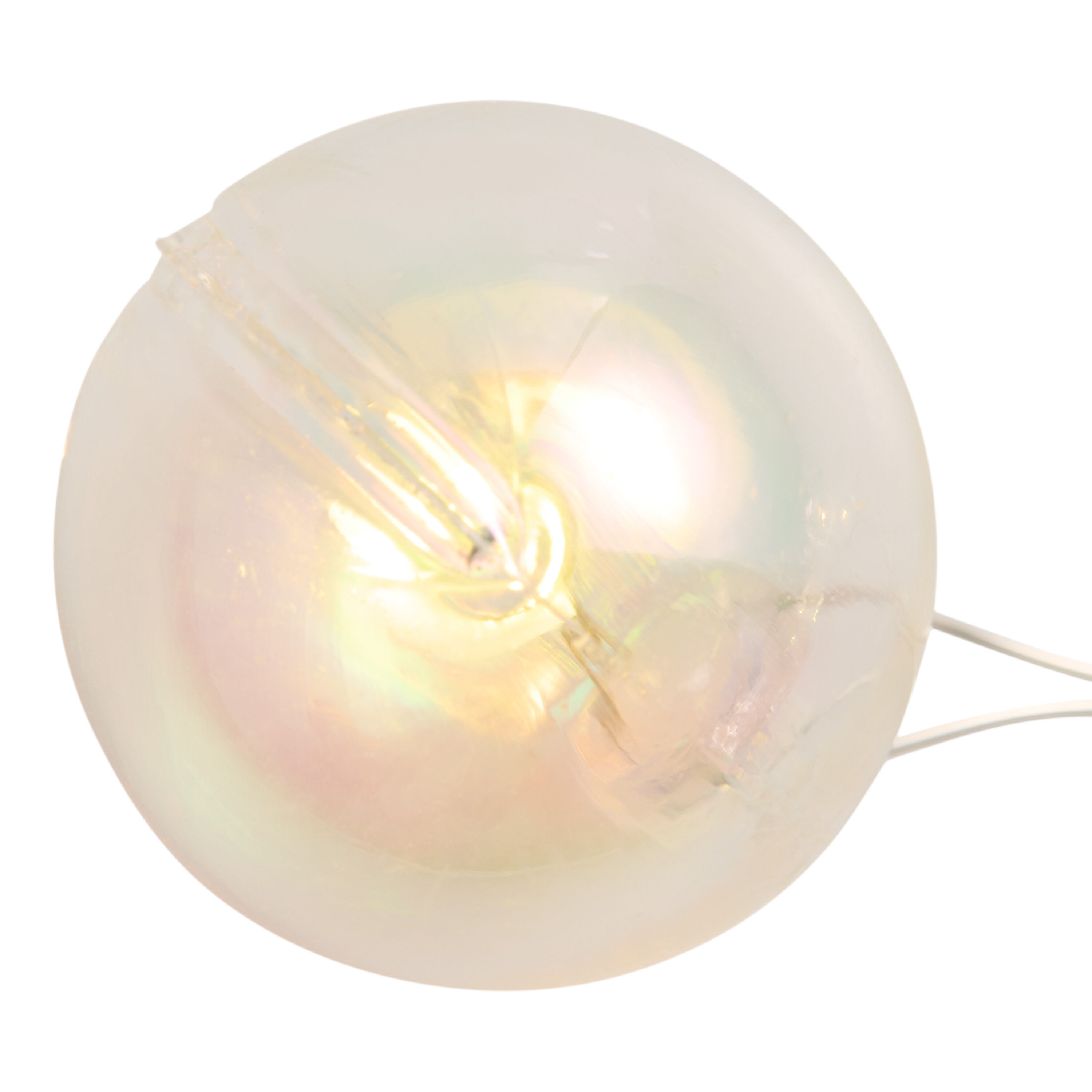 World Market Iridescent Globe LED 18 Bulb Battery Operated String Lights