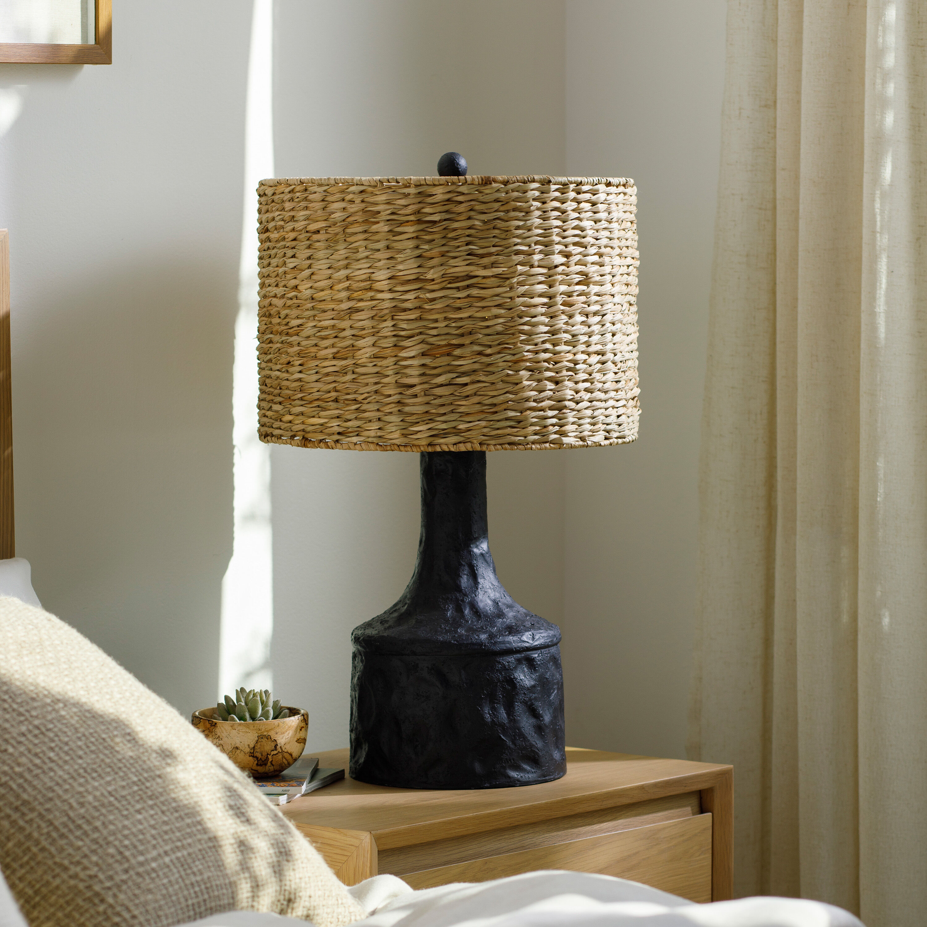Seagrass table lamp discount