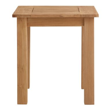 Calero Natural Teak Outdoor End Table Calero Natural Teak Outdoor End Table