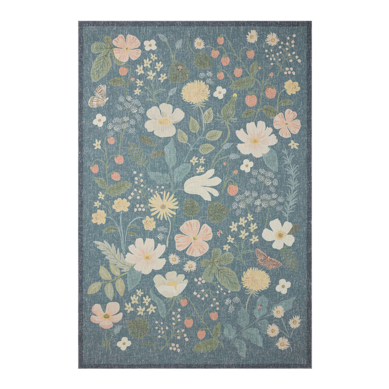 Rifle Paper Co. Strawberry Fields Area Rug image number 1