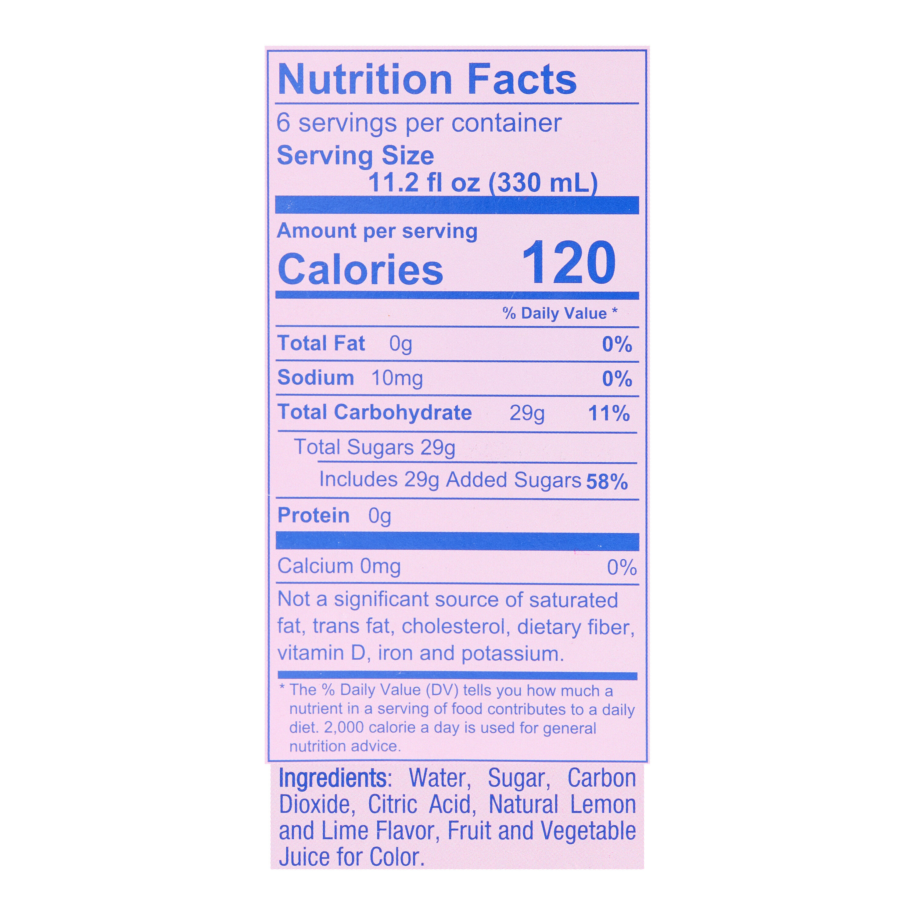 Lorina Sparkling Pink Lemonade 6 Pack